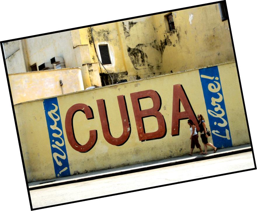 Viva Cuba Libre sign